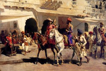 Edwin Lord Weeks : Leaving for the Hunt at Gwalior